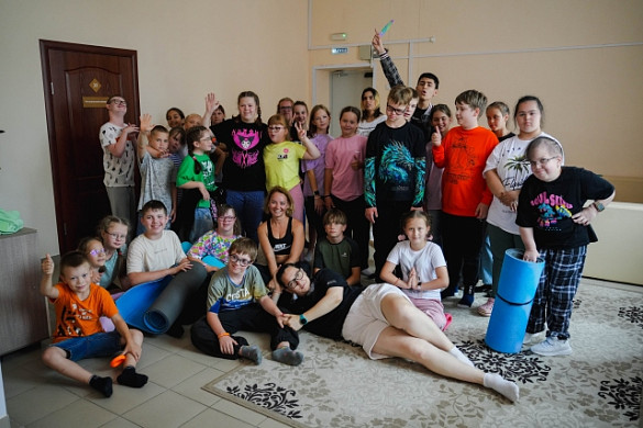 Инклюзивное занятие по йоге провели в Иванове